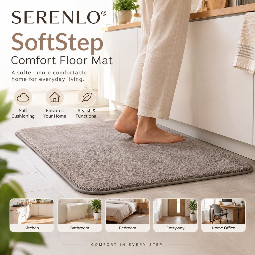 SERENLO™ SoftStep Comfort Floor Mat