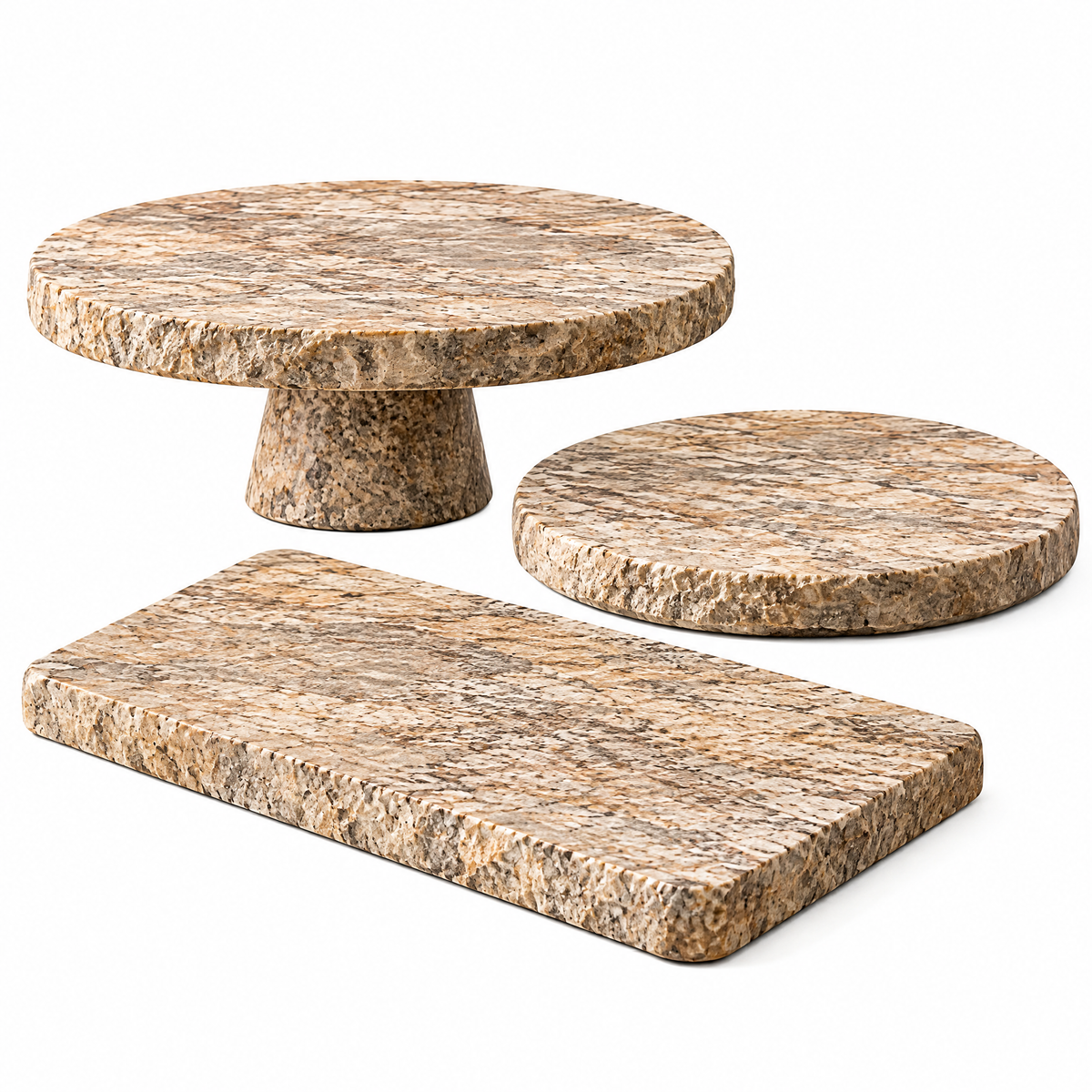 SERENLO™ Artisan Serving Stone Set
