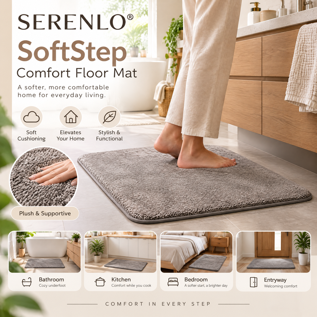 SERENLO™ SoftStep Comfort Floor Mat