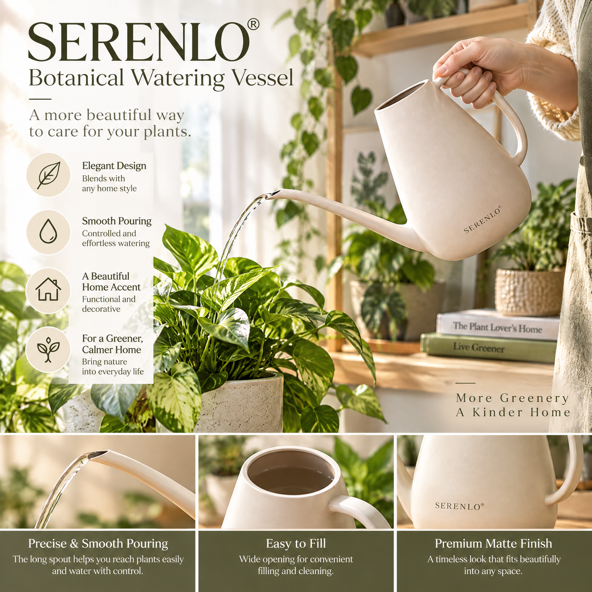 SERENLO™ Botanical Watering Vessel