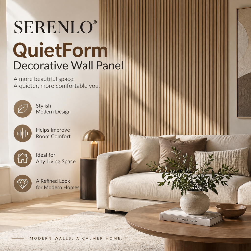 SERENLO™ QuietForm Decorative Wall Panel