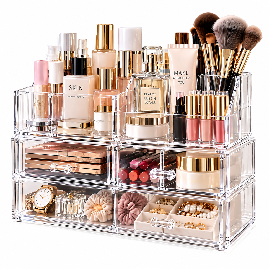 SERENLO™ ClearView Vanity Organizer System