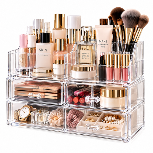 SERENLO™ ClearView Vanity Organizer System