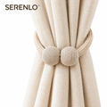 SERENLO™ Magnetic Linen Curtain Holdback