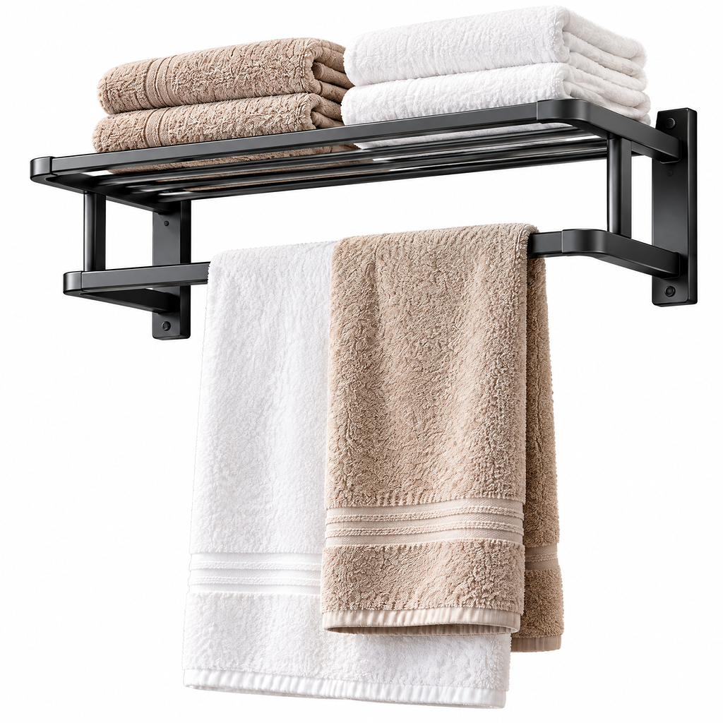 SERENLO™ WarmFold Towel Rack