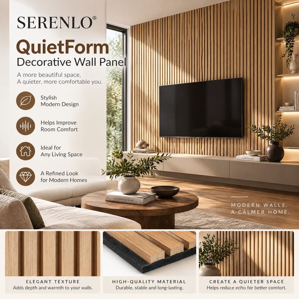 SERENLO™ QuietForm Decorative Wall Panel