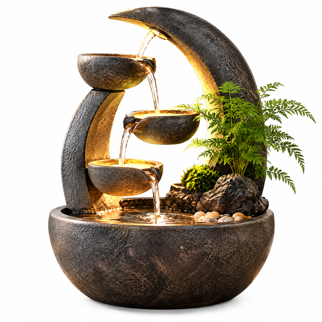 SERENLO™ TranquilFlow Indoor Water Feature